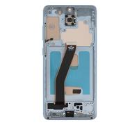 Bloc Complet pour Samsung S20 Écran LCD + Vitre Tactile et Châssis Clappio Bleu pâle Bleu pâle G
