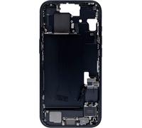 Clappio, boîtier central de rechange pour Apple iPhone 15, noir