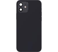 Clappio, boîtier complet pour iPhone 12, boîtier central + couvercle de batterie, noir