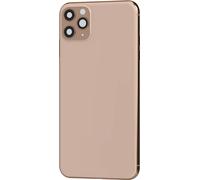 Clappio, boîtier pour iPhone 11 Pro avec couvercle de batterie, or rose