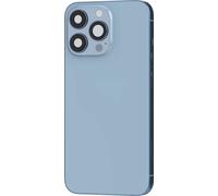 Clappio, boîtier pour iPhone 13 Pro Max avec couvercle de batterie, bleu clair