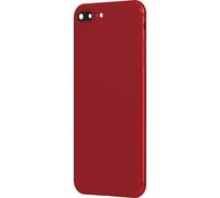 Clappio, Boîtier pour iPhone 8 Plus avec couvercle de batterie, rouge