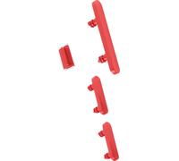 Clappio, Bouton d'alimentation, de volume et de coupure du son pour iPhone 12 / 12 Pro, Rouge