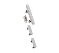 Clappio, Bouton d'alimentation, de volume et de coupure du son pour iPhone 13 / 13 Mini, Blanc