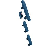 Clappio, Bouton d'alimentation, de volume et de coupure du son pour iPhone 13 / 13 Mini, Bleu