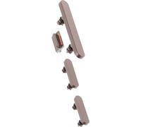Clappio, Bouton d'alimentation, de volume et de coupure du son pour iPhone 13 / 13 Mini, Rose