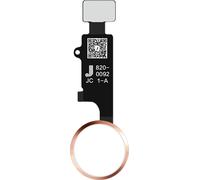 Bouton Home 3D pour iPhone SE 2020 8 Plus 8 7 Plus et 7 Rose