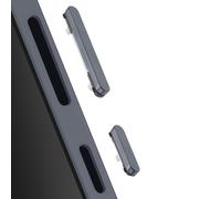 Clappio Bouton Power et Volume de Remplacement pour Galaxy S25 Ultra Noir