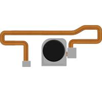 Clappio, Bouton principal de rechange avec câble flexible pour Honor 7A, Noir