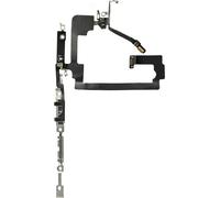 Clappio, câble flexible bouton d'alimentation et Bluetooth pour iPhone 15 Plus, noir