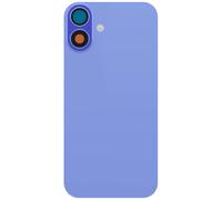 Clappio Cache Batterie de Rechange pour iPhone 16 Plus avec Adhésif Intégré Bleu