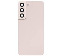 Clappio Cache Batterie de Remplacement pour Galaxy S22 avec Adhésif Intégré Rose