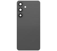 Clappio Cache Batterie de Remplacement pour Galaxy S24 avec Adhésif Intégré Noir