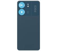 Clappio Cache Batterie de remplacement pour Xiaomi Poco C65 Bleu