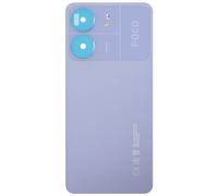 Clappio Cache Batterie de remplacement pour Xiaomi Poco C65 Violet