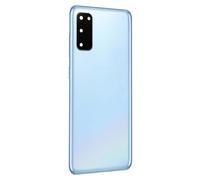 Clappio Cache Batterie pour Samsung Galaxy S20 Façade Arrière Bleu