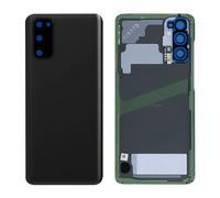 Clappio Cache Batterie pour Samsung Galaxy S20 Façade Arrière Noir