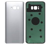 Clappio Cache Batterie pour Samsung Galaxy S8 Plus Façade Arrière Argent