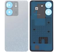 Clappio Cache Batterie pour Xiaomi Redmi 13C 4G avec Adhésif Intégré Blanc