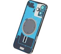 Clappio, cadre iPhone 16 Plus avec verre arrière de rechange, blanc