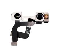 Clappio Caméra Avant pour iPhone 12 et 12 Pro Capteur Selfie Noir