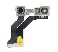 Clappio Caméra Avant pour iPhone 13 Objectif Frontal Noir