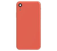 Châssis Complet pour iPhone XR Cadre central et Vitre arrière Corail