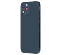 Clappio Châssis iPhone 12 Pro Max avec Vitre arrière de remplacement Bleu roi