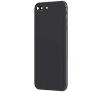 Clappio Châssis iPhone 8 Plus avec Vitre arrière de remplacement Noir