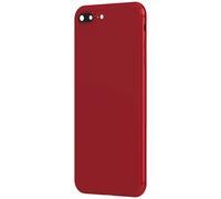 Clappio Châssis iPhone 8 Plus avec Vitre arrière de remplacement Rouge