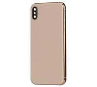 Châssis iPhone XS Max avec Vitre arrière de remplacement Clappio Rose Poudré Rose Poudré