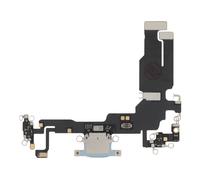Clappio Connecteur de Charge pour Apple iPhone 15, Port USB C + Microphone