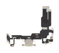 Clappio Connecteur de Charge pour Apple iPhone 15, Port USB C + Microphone Dorée