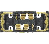 Clappio, Connecteur FPC Batterie pour iPhone XS Max, XS, XR, X, 8 Plus et 8, Noir