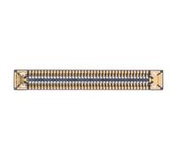 Clappio Connecteur FPC Écran LCD 78 Broches pour Galaxy A15 4G Dorée