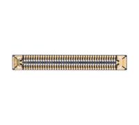 Clappio Connecteur FPC Écran LCD 78 Broches pour Galaxy A54 5G Dorée
