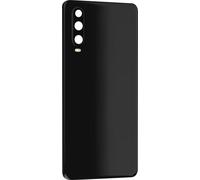 Clappio, Couvercle de batterie de rechange pour Huawei P30 avec lentille de caméra, noir