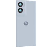Clappio, couvercle de batterie de rechange pour Motorola Edge 50 Fusion, bleu