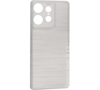 Clappio, couvercle de batterie de rechange pour Motorola Edge 50 Pro, blanc