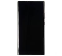 Clappio Écran Complet pour Galaxy Note 20 Ultra Dalle Soft OLED avec Châssis