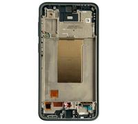 Clappio Ecran Complet pour Samsung Galaxy A37 5G Dalle Soft OLED sur Châssis