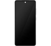 Clappio, écran complet pour Samsung Galaxy A52 LCD In-Cell + boîtier, Noir