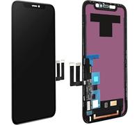 Clappio, écran de remplacement compatible Apple iPhone 11, écran prémonté, noir