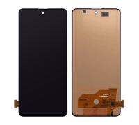 Clappio Écran LCD Vitre Tactile pour Samsung Galaxy A51 Compatible Noir