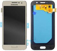 Clappio, écran OLED complet et tactile pour Galaxy A5 2017 avec câble flexible, or
