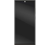 Clappio, écran OLED souple pour Samsung S23 Ultra avec écran tactile et boîtier, gris jaune