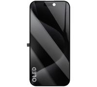 Clappio Écran pour iPhone 15 Pro Hard OLED avec Nappe et Plaque Préassemblées