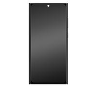 Clappio Écran Soft OLED pour Samsung S23 Ultra avec Vitre Tactile et Châssis