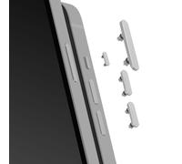 Clappio Kit Boutons Latéraux pour iPhone 16e Power Volume Action Blanc