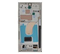 Clappio, kit complet pour Samsung Galaxy S23 Ultra écran OLED et écran tactile, gris jaune